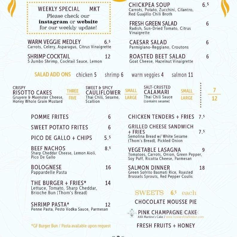 Checkers Bistro - Lancaster, PA menu_pic