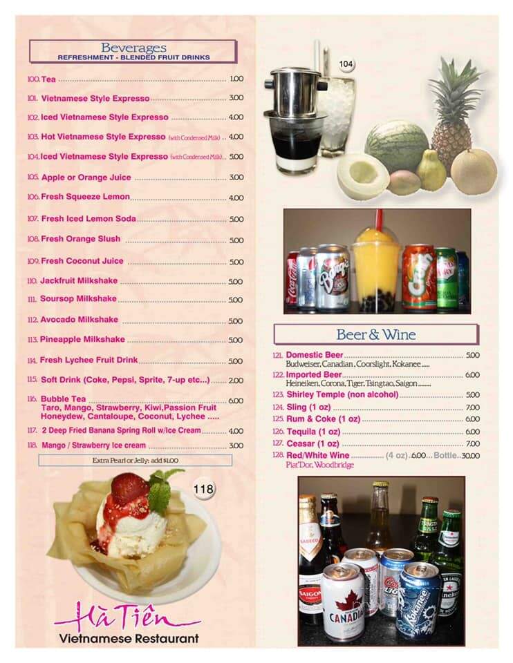 Ha Tien - Calgary, AB menu_pic