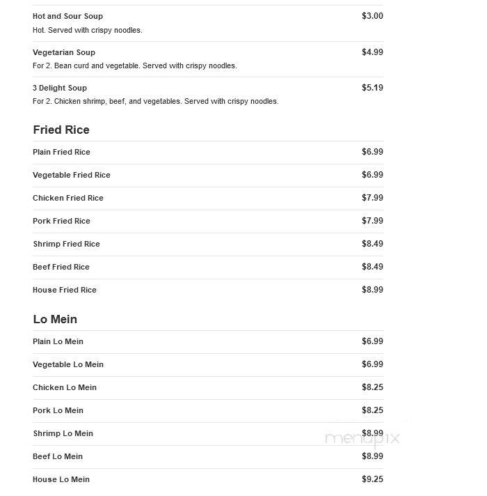 Lucky Bamboo - Columbia, TN menu_pic