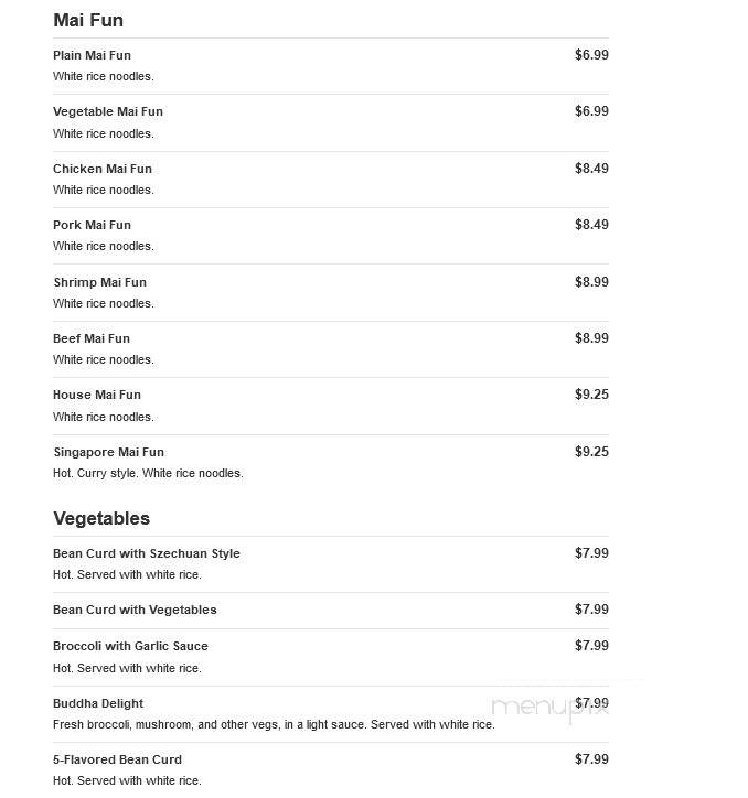 Lucky Bamboo - Columbia, TN menu_pic