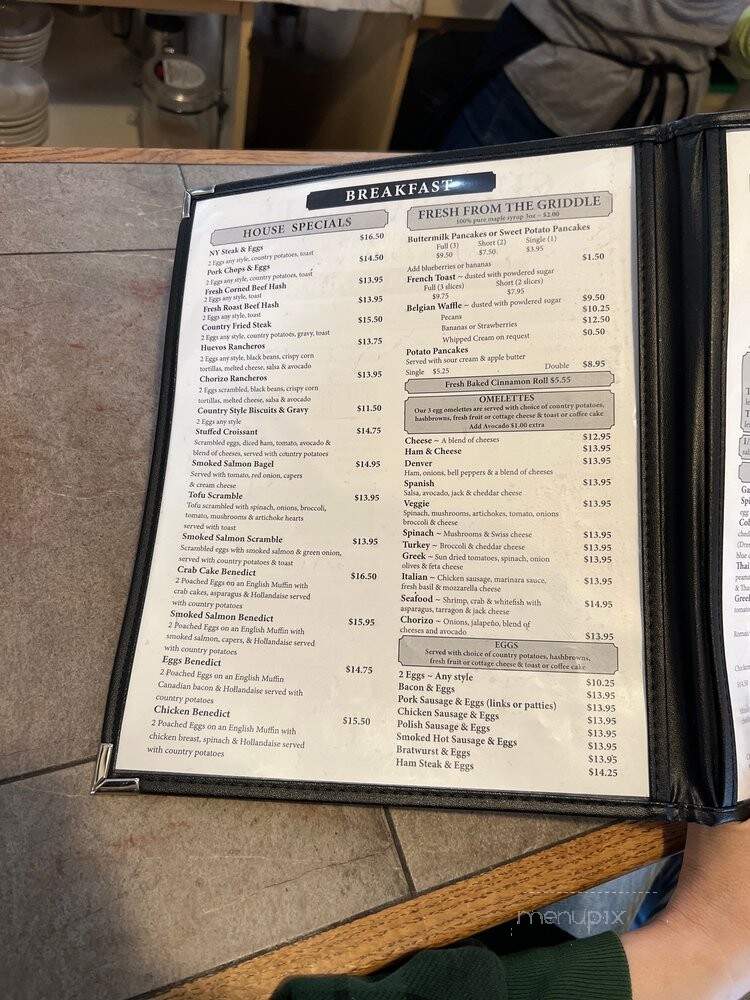 Curbside Cafe - Vista, CA menu_pic