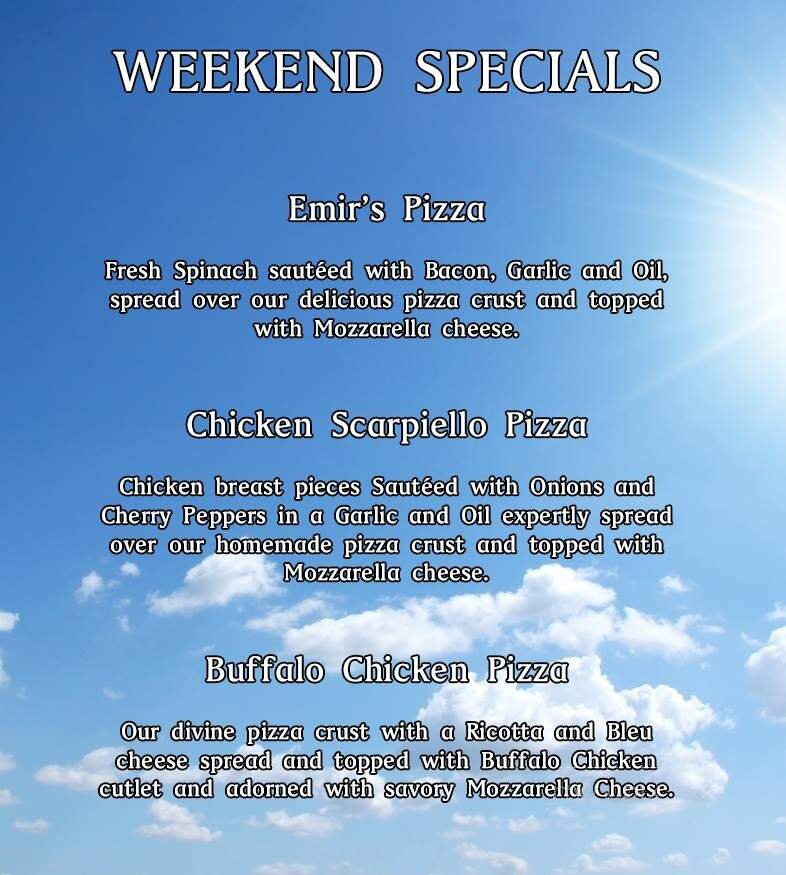 Jordans Too Restaurant & Pizza - Norwalk, CT menu_pic