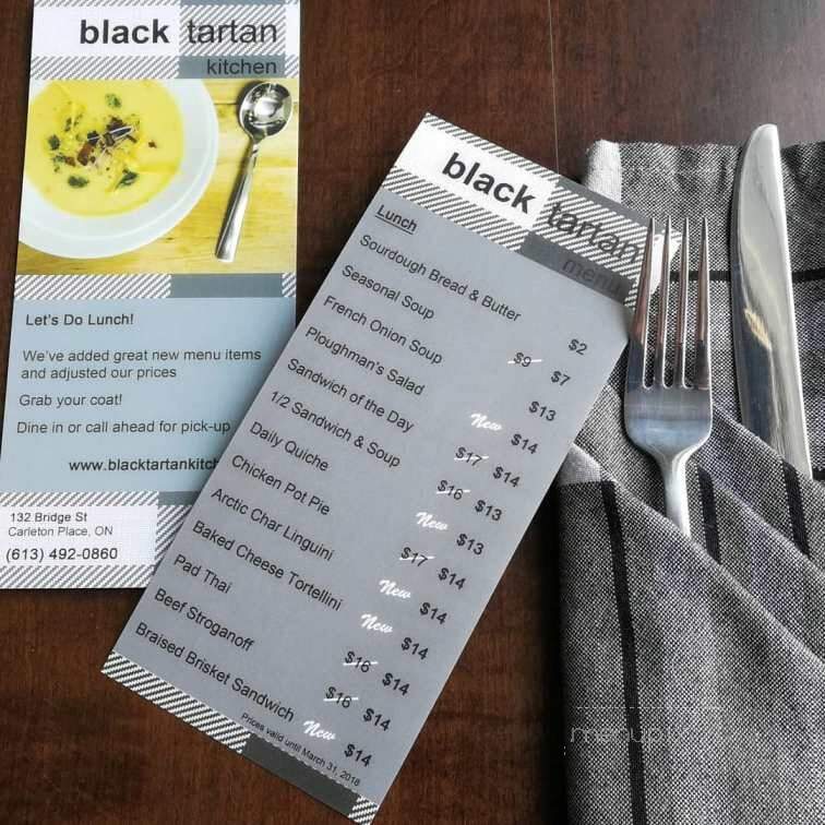 Black Tartan Kitchen - Carleton Place, ON