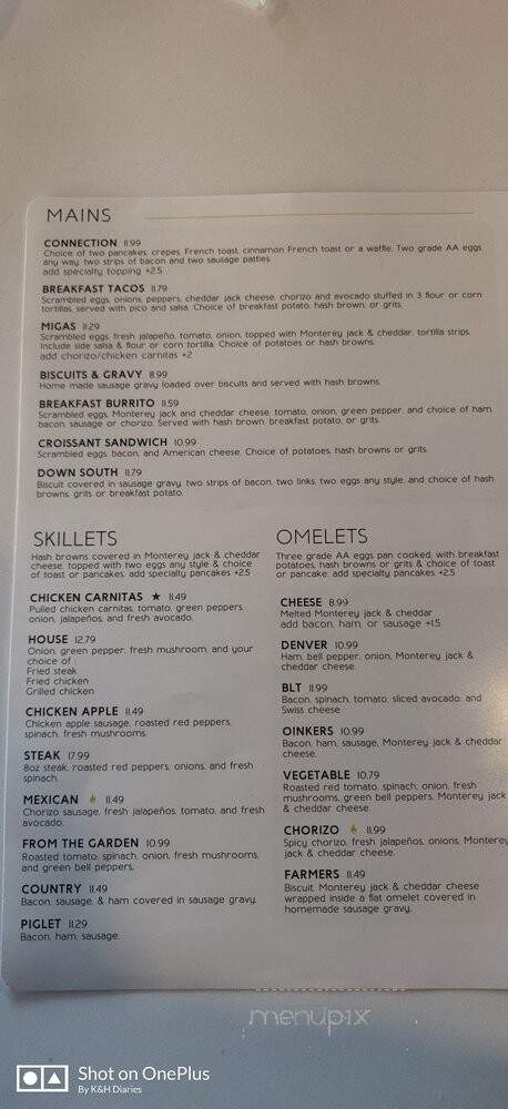 Leo's Brunch House - Carrollton, TX menu_pic