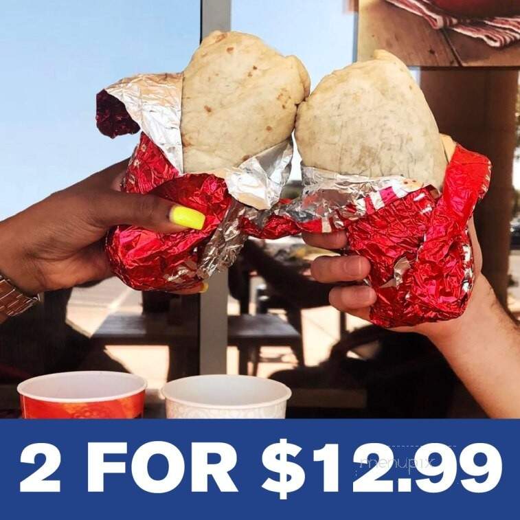 Hot Head Burritos - Van Wert, OH menu_pic