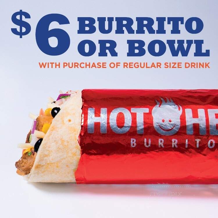 Hot Head Burritos - Van Wert, OH menu_pic