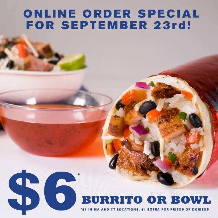 Hot Head Burritos - Van Wert, OH menu_pic
