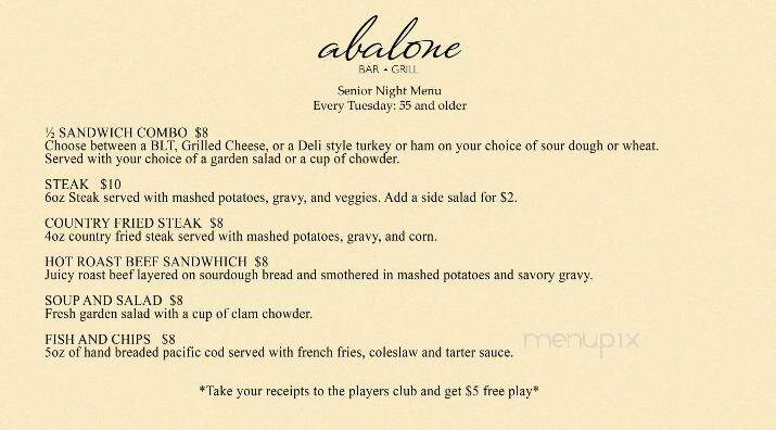 Abalone Bar & Grill - Klamath, CA