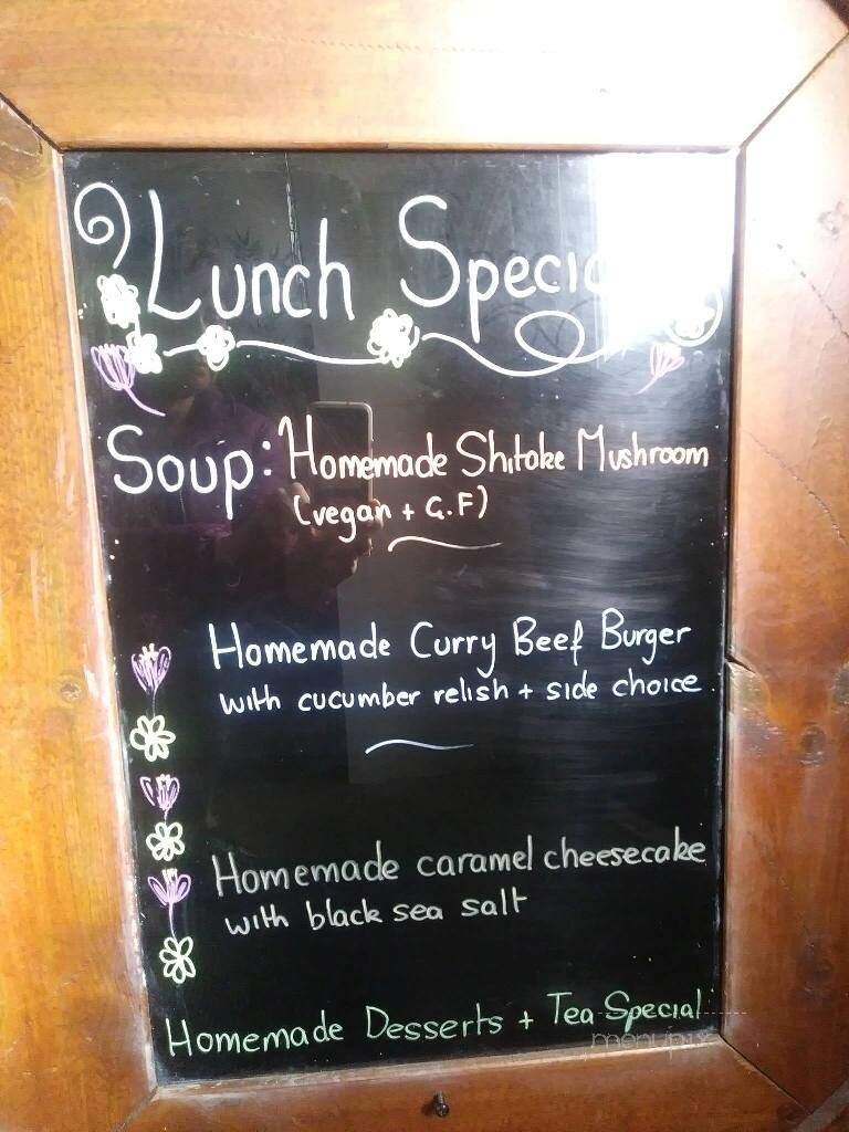 Real Food Cafe - Creston, BC menu_pic