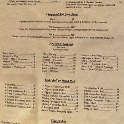 Imperial Koi - Greensboro, NC menu_pic