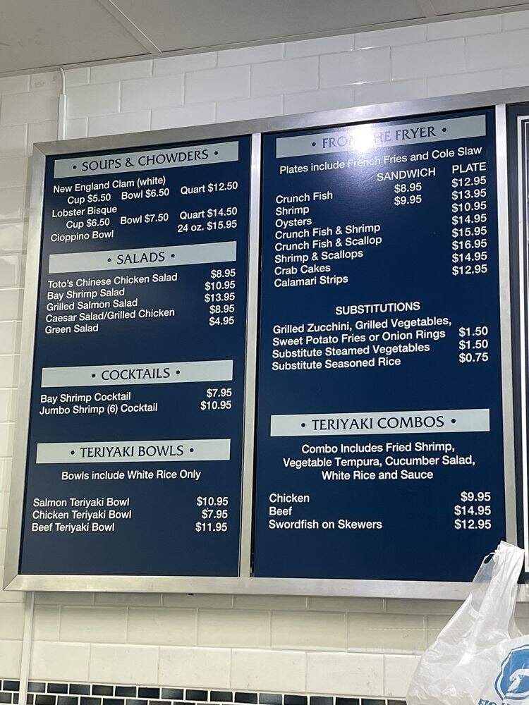 Fish King - Glendale, CA menu_pic