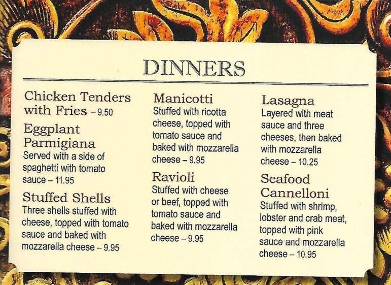 Sanzone's Italian Restaurant - Stuarts Draft, VA