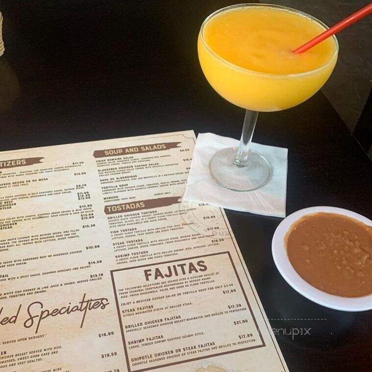 Presidente Mexican Restaurant - Mission Hills, CA menu_pic