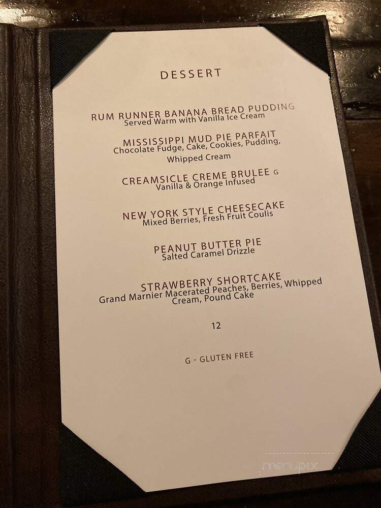 The Refuge Steakhouse & Bourbon Bar - The Woodlands, TX menu_pic