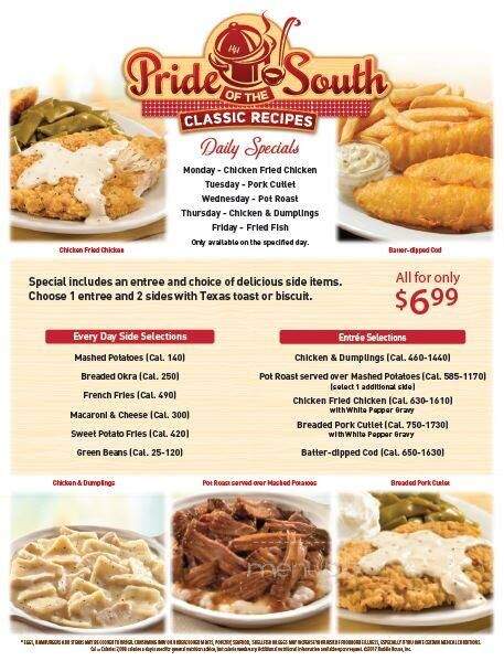Huddle House - Russell Springs, KY menu_pic