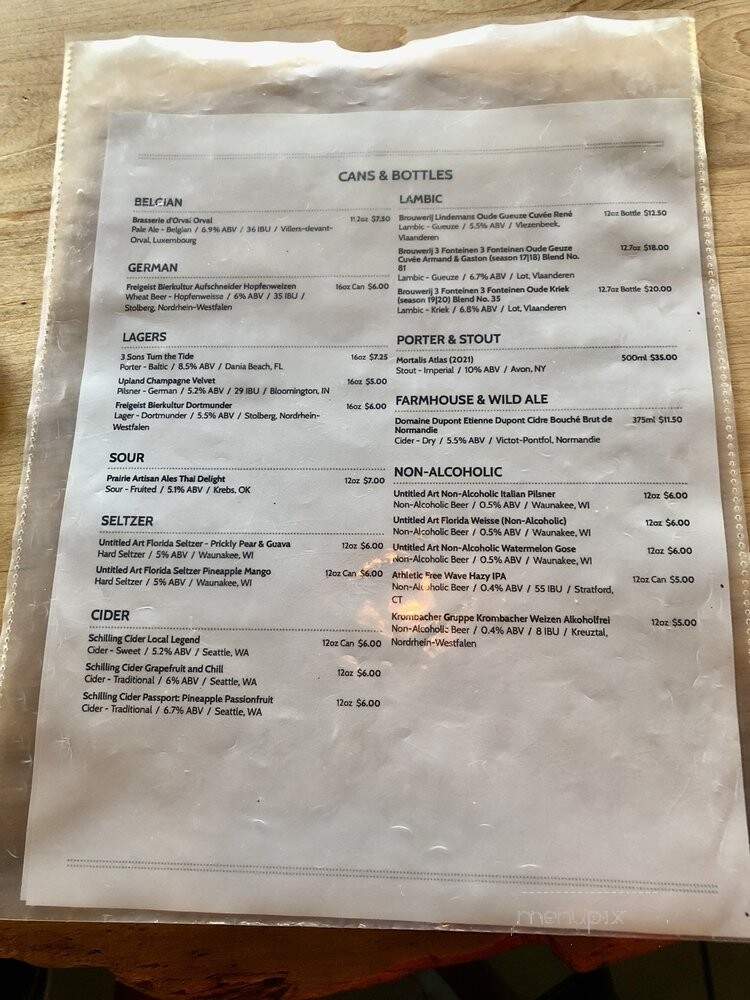 Red Pig Brewery - Holly Hill, FL menu_pic