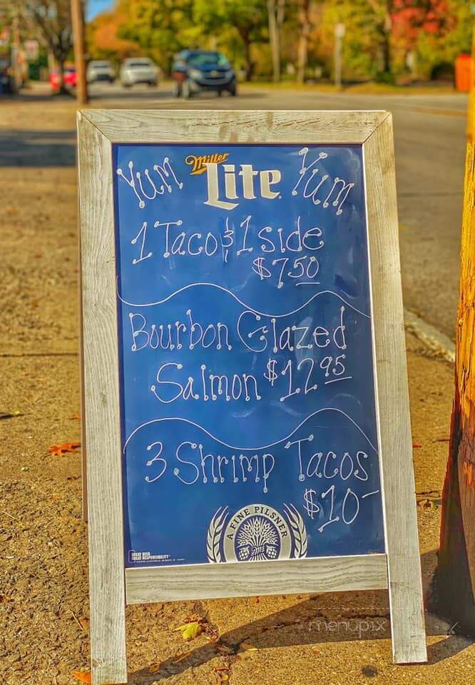 Hooked on Frankfort - Louisville, KY menu_pic
