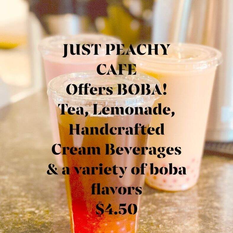 Just Peachy Cafe - Shelbyville, IN menu_pic