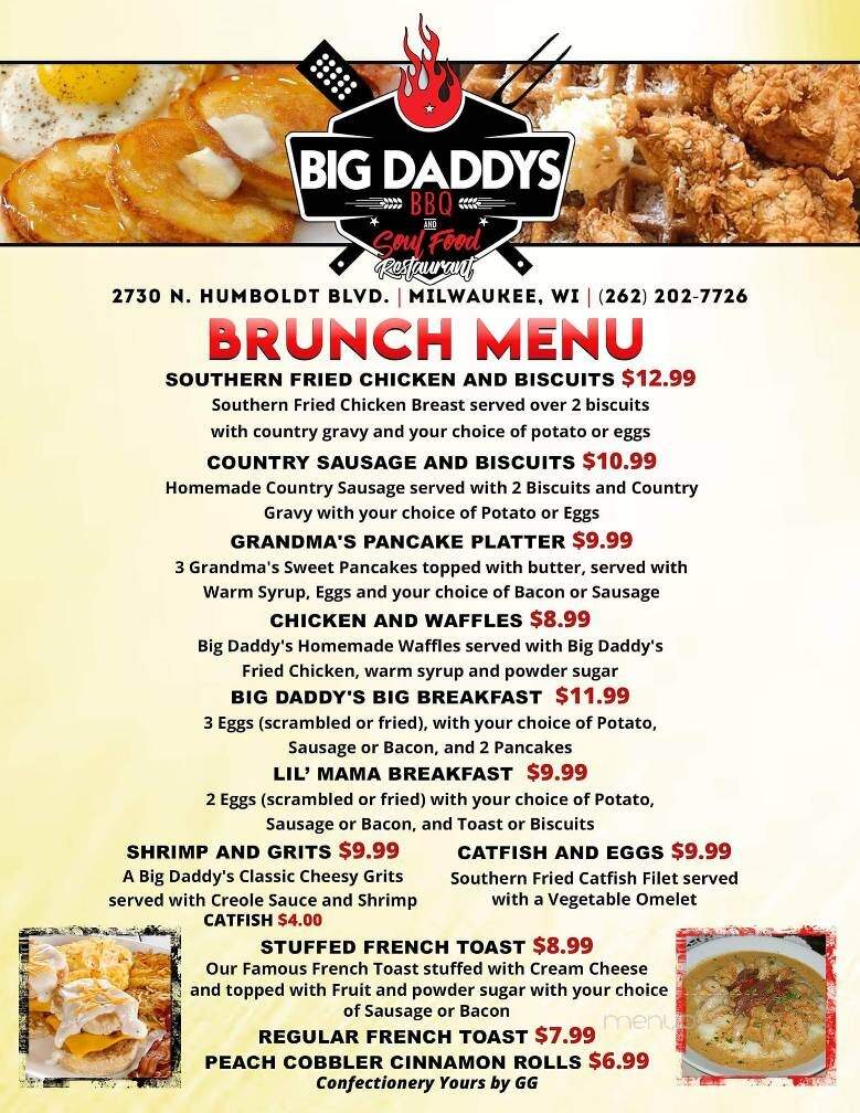 Big Daddy's BBQ and Soulfood - Milwaukee, WI