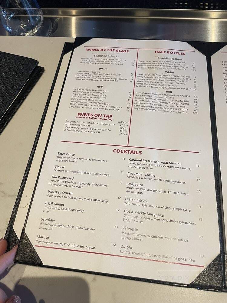 Plymouth G Pub - Plymouth, MA menu_pic