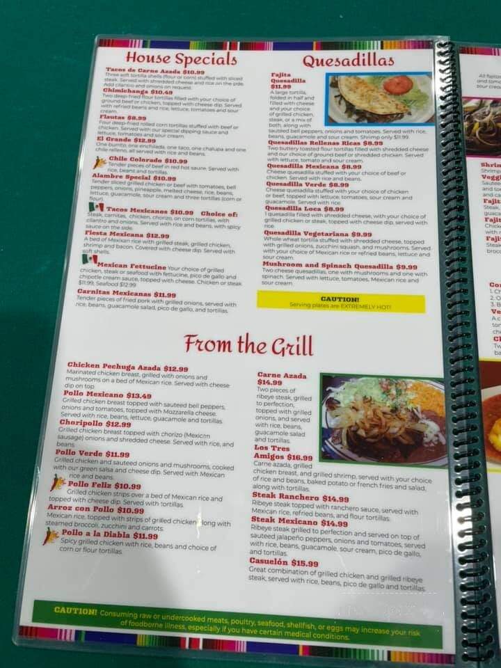 Cielto Lindo Mexican Restaurant - Lake View, IA menu_pic