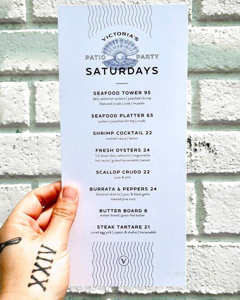 Victoria's Restaurant - Hamilton, ON menu_pic