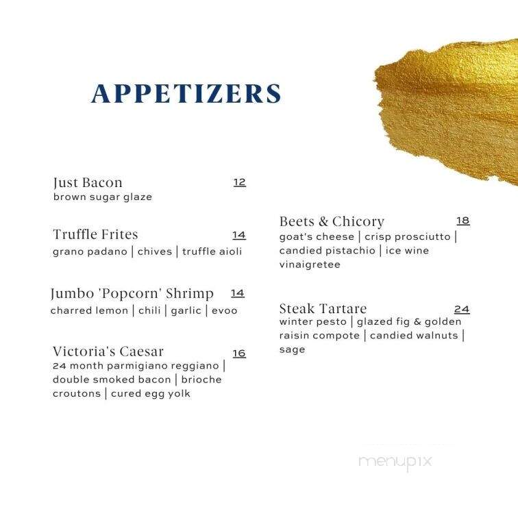 Victoria's Restaurant - Hamilton, ON menu_pic
