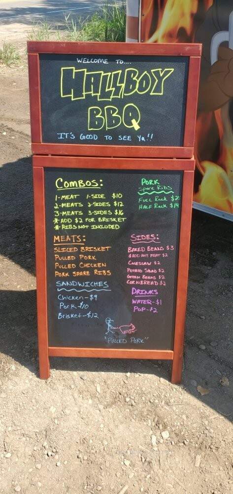 Hallboy BBQ - Brighton, MI menu_pic