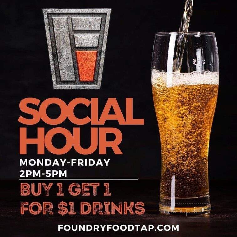 Foundry Food & Tap - Coralville, IA menu_pic