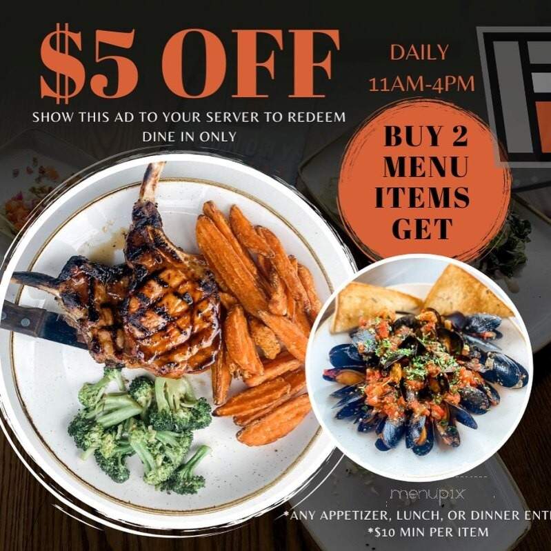 Foundry Food & Tap - Coralville, IA menu_pic