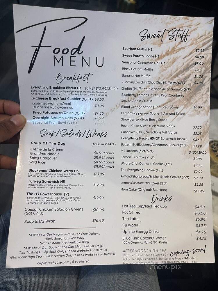 Cuples Tea House - Baltimore, MD