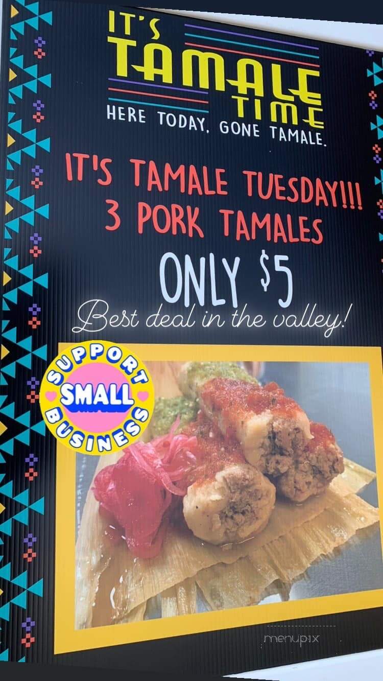 Its Tamale Time - Phenix City, AL menu_pic