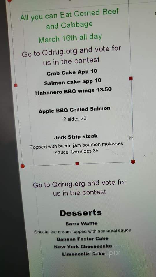 The Barre Patch - Barre, MA menu_pic