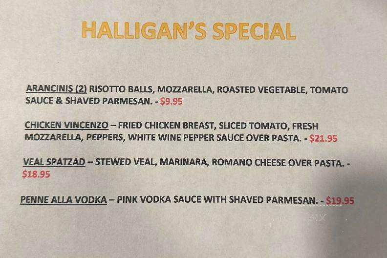 Halligan's Bar and Grill - North Attleborough, MA