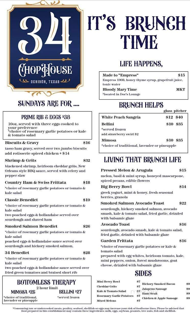 34 Chop House - Denison, TX