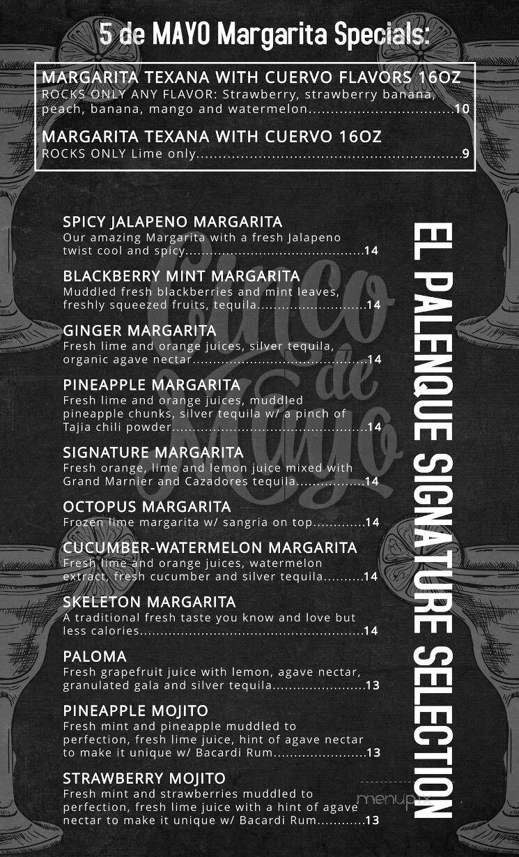 El Palenque - Eastlake, OH menu_pic