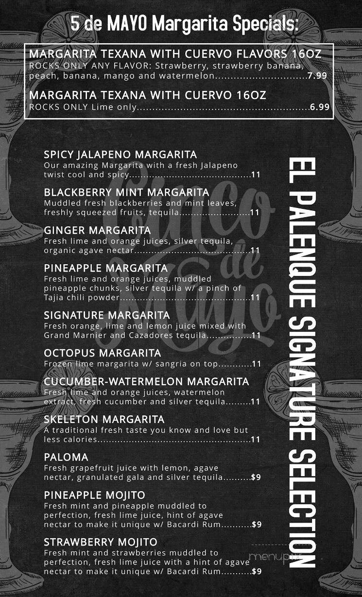 El Palenque - Eastlake, OH menu_pic