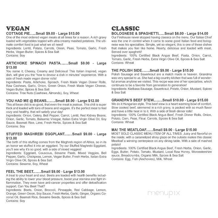 Fire Dept. Meals - Oviedo, FL menu_pic
