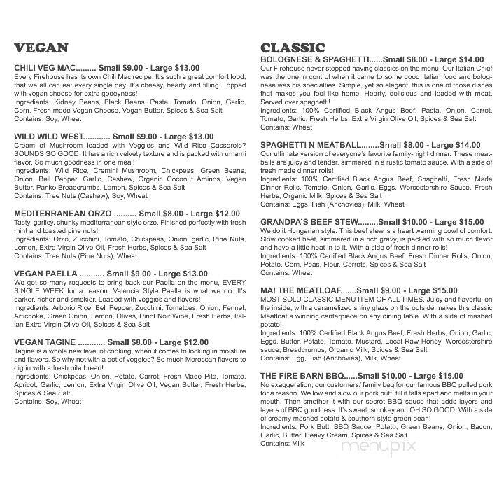 Fire Dept. Meals - Oviedo, FL menu_pic