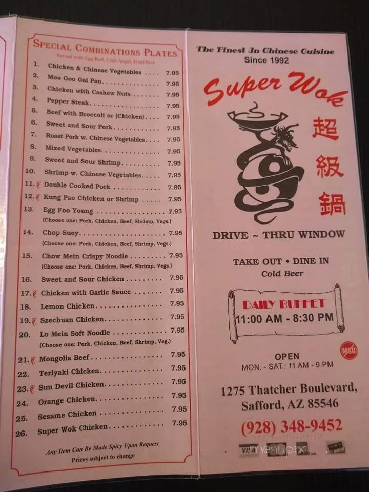 Super Wok - Safford, AZ