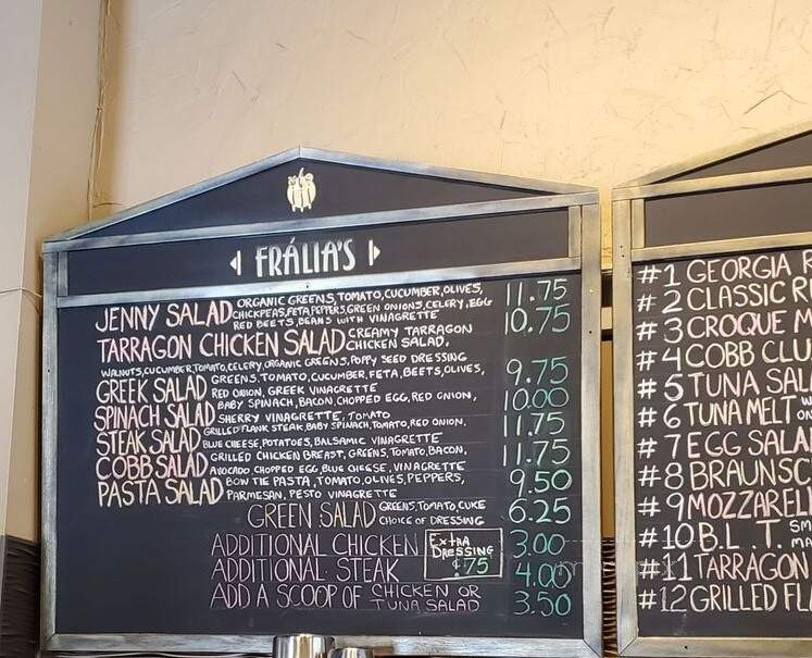 Fralias - Saginaw, MI menu_pic