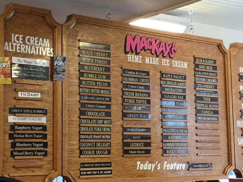 MacKay's Cochrane Ice Cream - Cochrane, AB