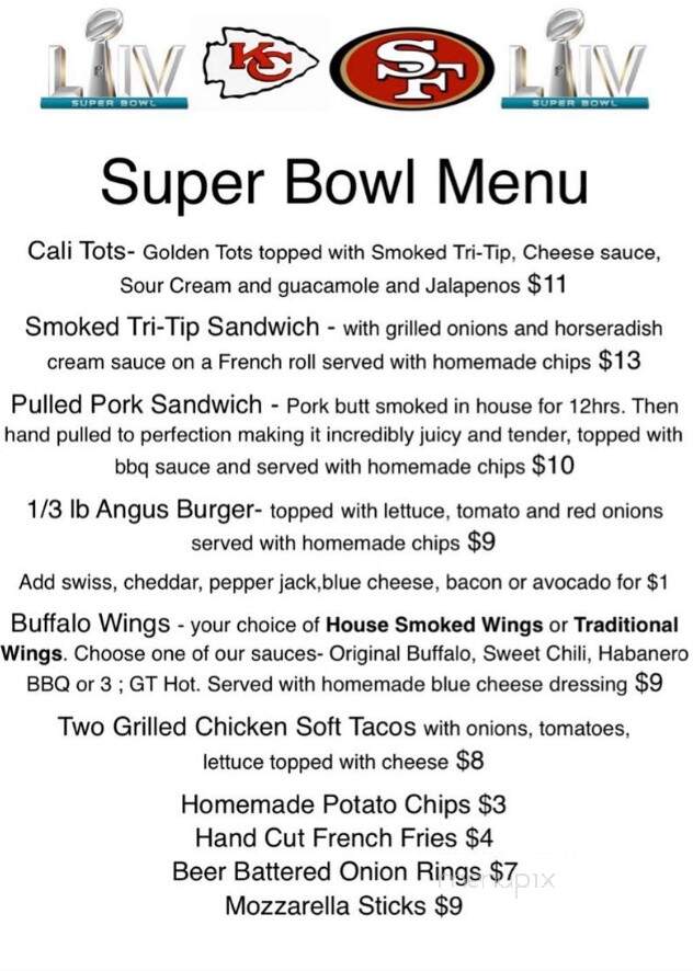 Glass Turtle - Roseville, CA menu_pic