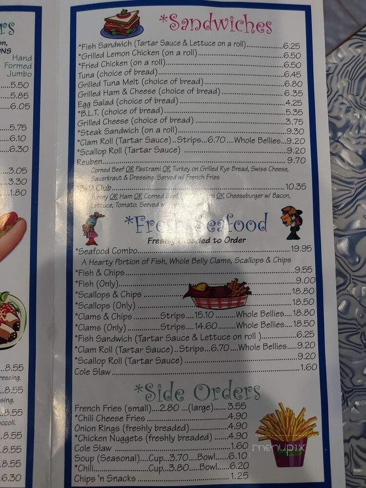 Skooters Restaurant - Windsor Locks, CT menu_pic