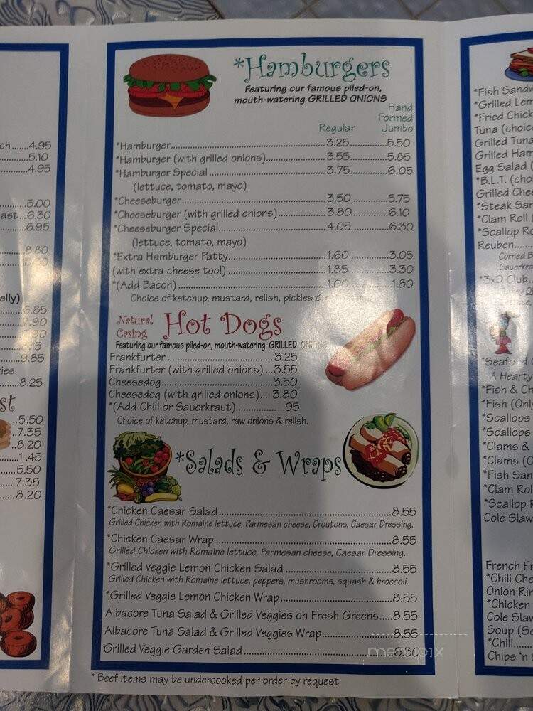Skooters Restaurant - Windsor Locks, CT menu_pic