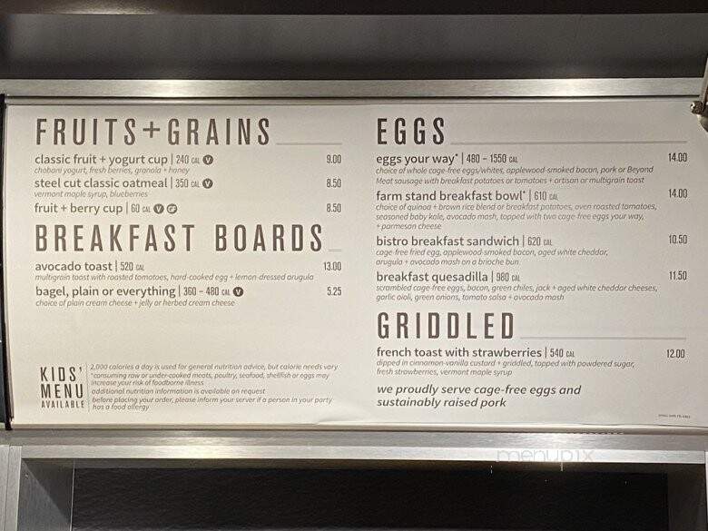 The Bistro - Vallejo, CA menu_pic