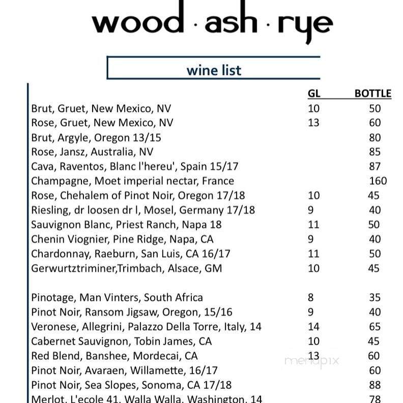 Wood Ash Rye - St. George, UT