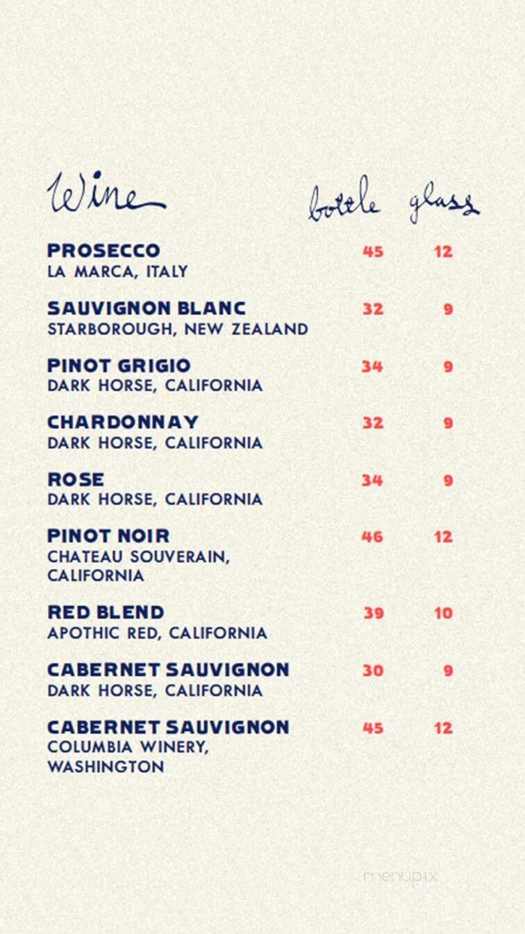 The Moonstone - Tucson, AZ menu_pic