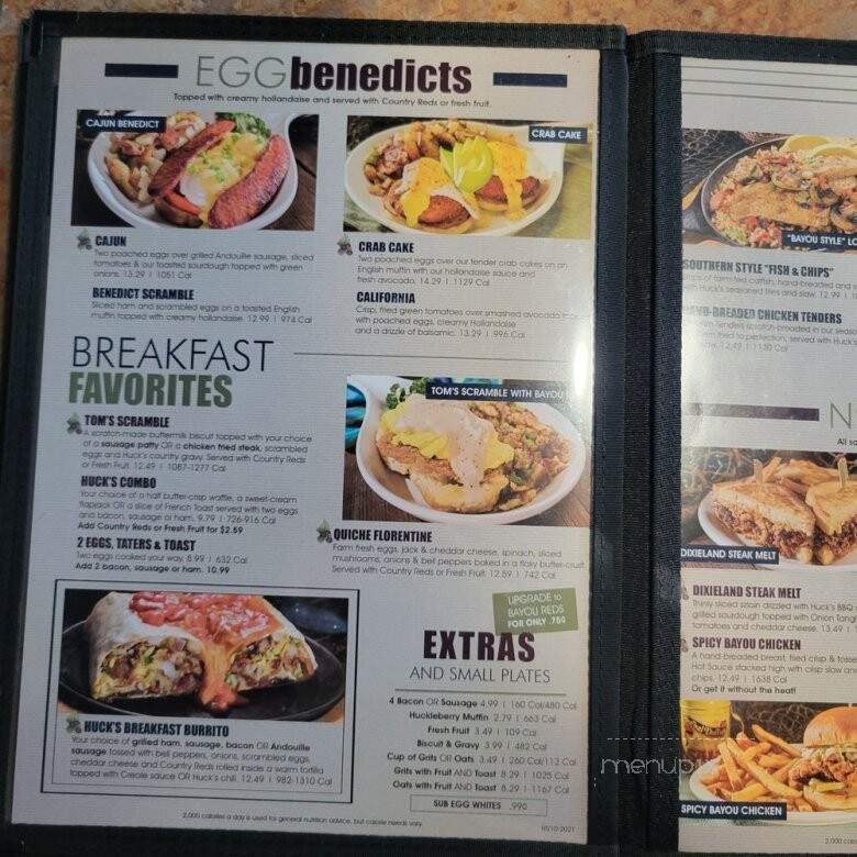 Huckleberry's Breakfast and Lunch - Concord, CA menu_pic