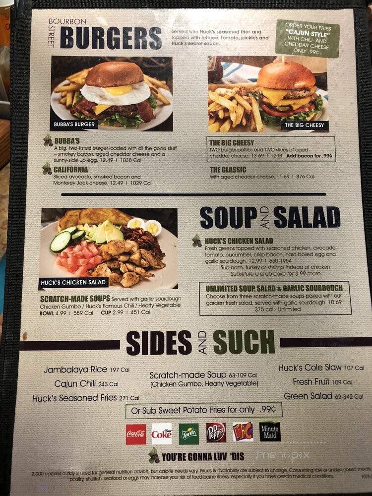 Huckleberry's Breakfast and Lunch - Concord, CA menu_pic